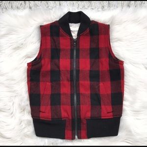 Made well buffalo plaid vest